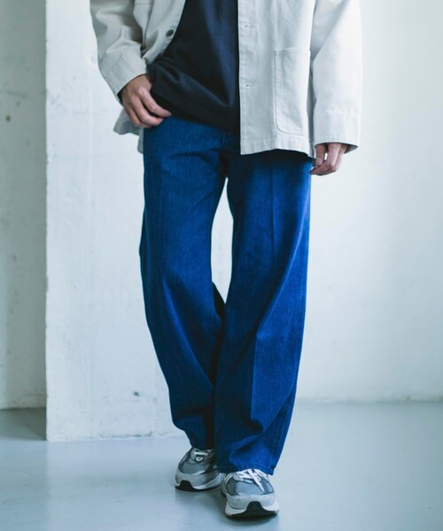 URBAN RESEARCH DOORS(アーバンリサーチドアーズ)の「Denim Work Pants(デニムパンツ・メンズ・INDIGO/ONE WASH・M/L/XL)」の9枚目の写真