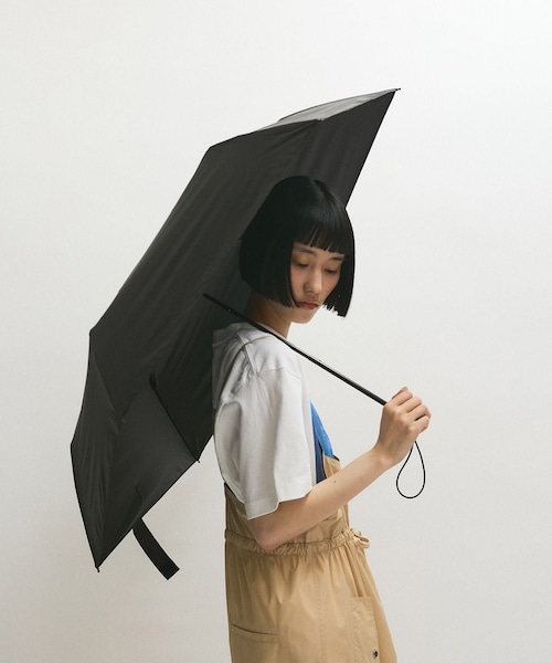 ADAM ET ROPE'（アダムエロペ）の「トート付き折り畳み傘（折りたたみ傘・レディース・ブラック/グレー/ホワイト・F）」の7枚目の写真