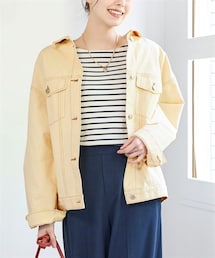 nissen | 大きいサイズ ビッグシルエットGジャン(ジャケット/アウター)