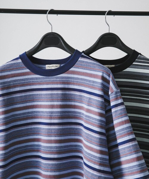 URBAN RESEARCH（アーバンリサーチ）の「POLYPLOID　T SHIRT B（Tシャツ/カットソー・メンズ・PPL/NVY/GRY/BLK・2/3/4）」の5枚目の写真