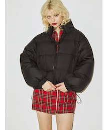 jouetie | ブロッキングショートダウン(ブルゾン)