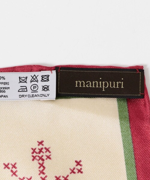 URBAN RESEARCH ROSSO（アーバンリサーチロッソ）の「manipuri　65クロスステッチバンダナ（バンダナ/スカーフ・レディース・red・FREE）」の6枚目の写真