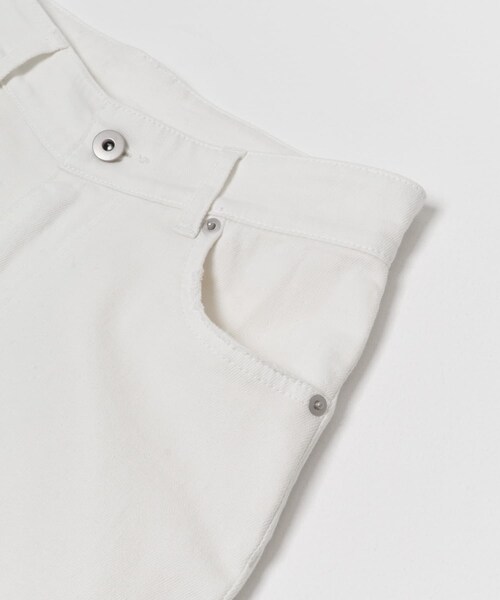 URBAN RESEARCH（アーバンリサーチ）の「『3サイズ展開』綿麻デニムストレートパンツ（デニムパンツ・レディース・WHITE/BLUE・36/38/40）」の14枚目の写真