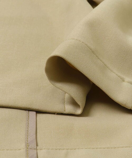 URBAN RESEARCH（アーバンリサーチ）の「『UR TECH DRYLUXE』ハーフスリーブジャケット（テーラードジャケット・レディース・BEIGE/BLACK・Free）」の22枚目の写真