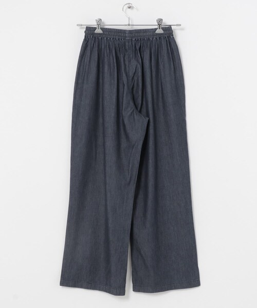 ITEMS URBANRESEARCH(アイテムズ アーバンリサーチ)の「『洗濯可』レーヨンデニムワイドパンツ(デニムパンツ・レディース・BLU/ONE WASH/BLK・Free)」の16枚目の写真
