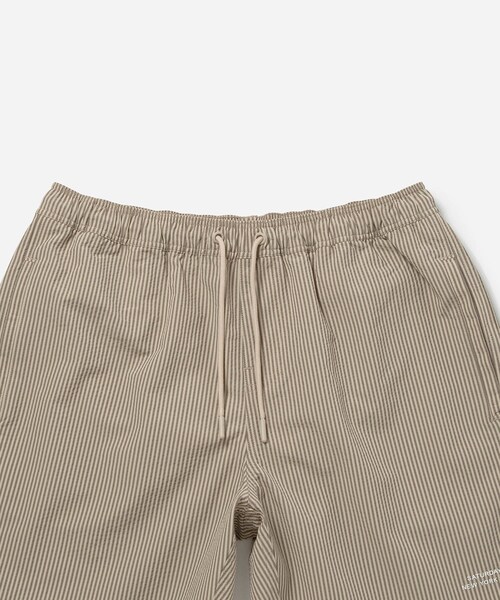 Saturdays NYC（サタデーズ ニューヨークシティ ）の「Timothy Seersucker Stripe Swim Short（水着・メンズ・チャコール/グリーン・L/M/S/XL）」の11枚目の写真