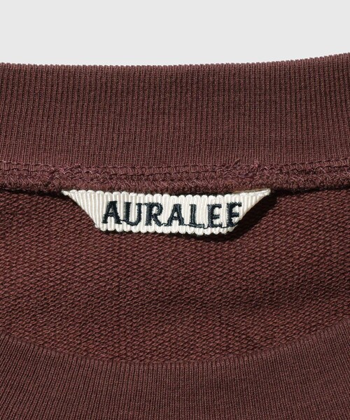 ADAM ET ROPE'(アダムエロペ)の「【AURALEE/オーラリー】SUPER HIGH GAUG SWEAT P/O(スウェット・メンズ・ダークブラウン/ワイン・3/4/5)」の19枚目の写真