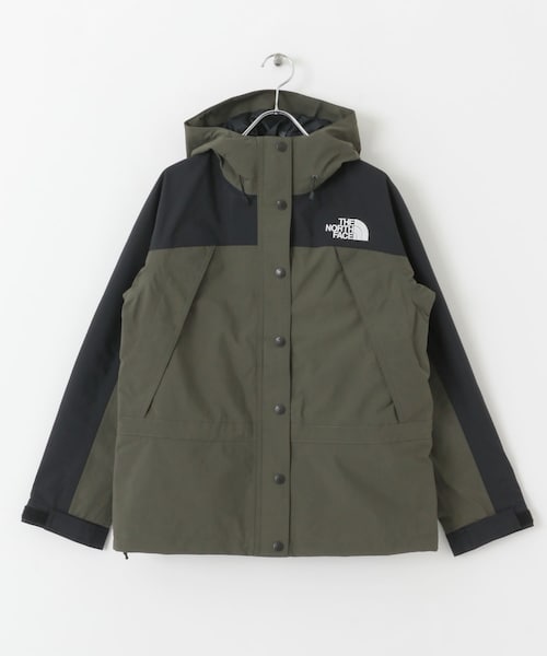 URBAN RESEARCH Sonny Label（アーバンリサーチサニーレーベル）の「THE NORTH FACE　MOUNTAIN LIGHT JACKET（マウンテンパーカー・レディース・ニュートープ/ブラック・M/L）」の2枚目の写真