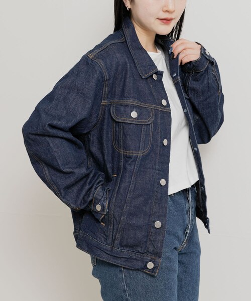 THE GOODLAND MARKET（ザグッドランドマーケット）の「NUDIE JEANS　Danny 40s Redcast DENIM JACKET（デニムジャケット・メンズ・D.Blue・S/M/L）」の6枚目の写真