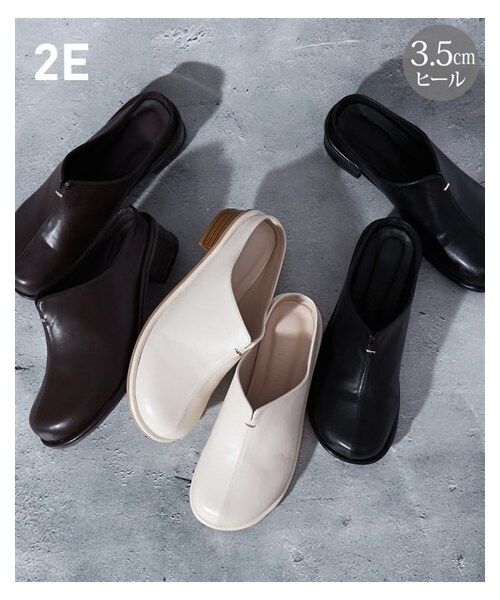 nissen（ニッセン）の「ワンポイントサボスリッポン（スニーカー・メンズ・黒/ダークブラウン/アイボリー・S=22.0~22.5cm/M=23.0~23.5cm/L=24.0~24.5cm/LL=25.0cm）」の2枚目の写真