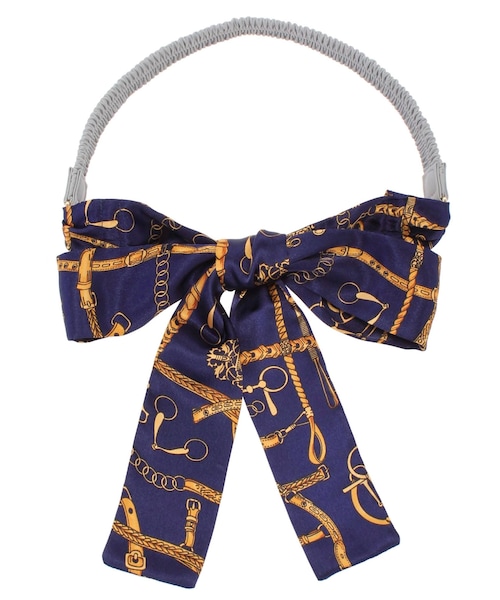 dazzlin（ダズリン）の「スカーフベルト（ベルト・レディース・ピンク/ネイビー/ベージュ/ボルドー/ブルー・F）」の2枚目の写真