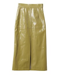 ELENDEEK | PATENTO LONG SK(スカート)