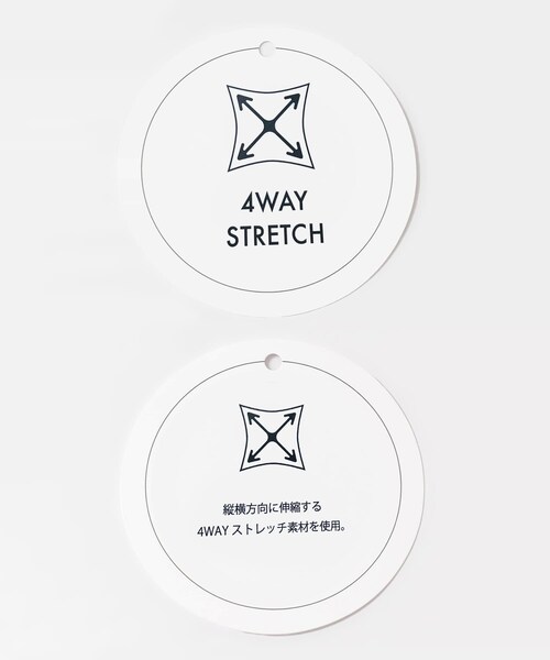 SENSE OF PLACE by URBAN RESEARCH（センスオブプレイスバイアーバンリサーチ）の「Uiscel　4WAYストレッチベストセットアップ（セットアップ・レディース・BLACK/KHAKI・S/M）」の12枚目の写真