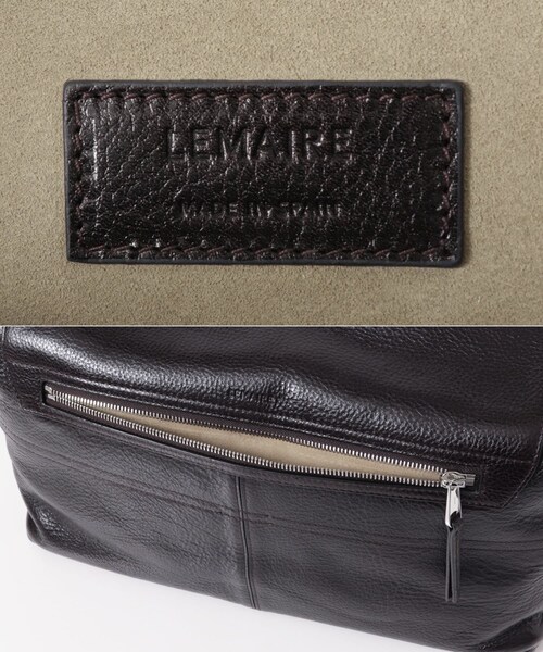 URBAN RESEARCH(アーバンリサーチ)の「LEMAIRE WEEK-END GEAR BAG(ショルダーバッグ・メンズ・ESPRESSO/DARK MINK・-)」の10枚目の写真