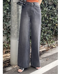 MURUA | ヴィンテージライクワイドデニム(デニムパンツ)