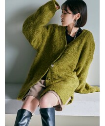 MURUA | 【YUKKOコラボ】2WAYオーバーニットカーデ(カーディガン/ボレロ)