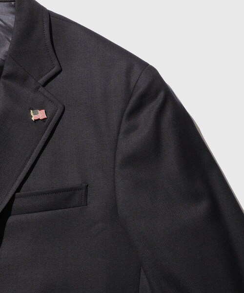 ADAM ET ROPE'(アダムエロペ)の「【Brooks Brothers/ブルックスブラザーズ】BLZ 1818 SACK 3B HOOK HL USA TRAD(テーラードジャケット・メンズ・ネイビー・38/40/42)」の6枚目の写真