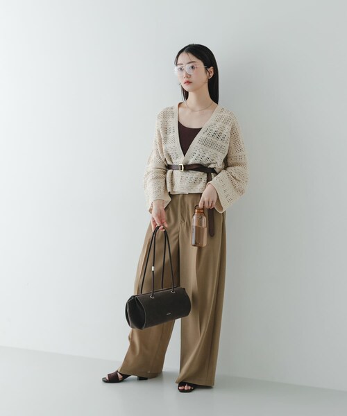 RODE SKO（ロデスコ）の「ADD CULUMN　PAGE BOSTON NUBUCK（ショルダーバッグ・レディース・GRAY・-）」の9枚目の写真