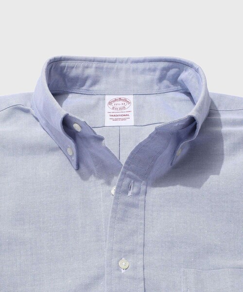 ADAM ET ROPE'(アダムエロペ)の「【Brooks Brothers/ブルックスブラザーズ】BBJ EX WHS DS OG SPMCON OX PBD TRAD SLD(シャツ/ブラウス・メンズ・ホワイト/サックス・L/M/S/XL)」の11枚目の写真