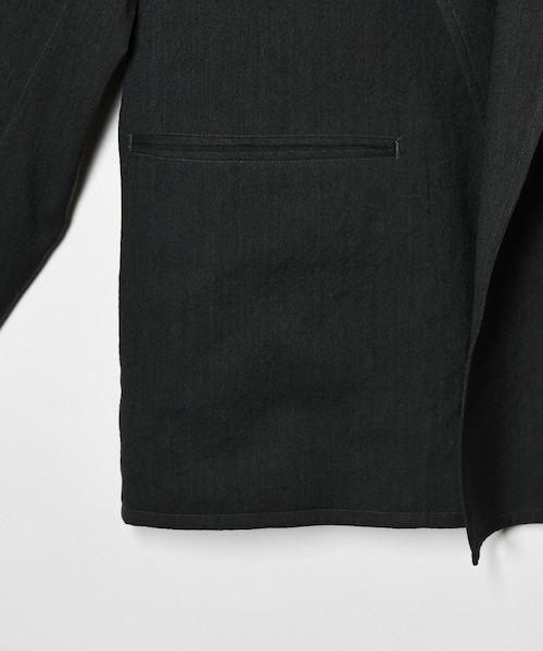 blurhms】Wool Rayon Silk Cardigan Jacket