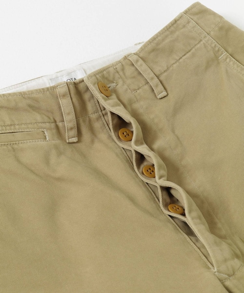 URBAN RESEARCH(アーバンリサーチ)の「CIOTA Weapon Chino Cloth Pants(チノパンツ・レディース・Beige・1/2)」の10枚目の写真