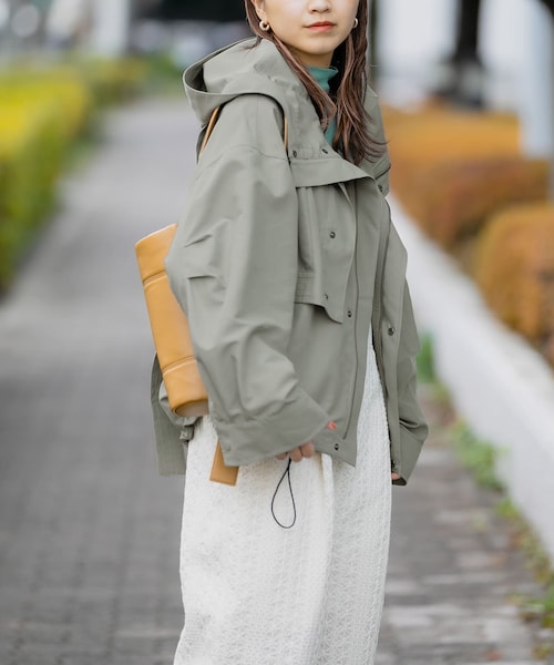 KBF（ケイビーエフ）の「ベストSETマウンテンパーカー（マウンテンパーカー・レディース・NAVY/IVORY/MOSS GRAY・one）」の21枚目の写真