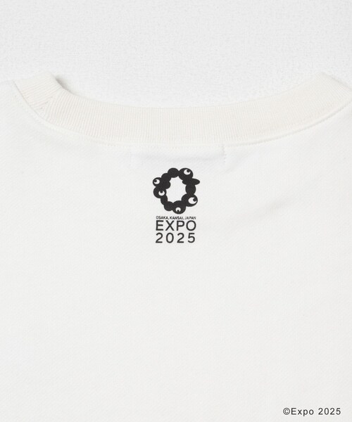 THE GOODLAND MARKET(ザグッドランドマーケット)の「EXPO2025 SWEATSHIRTS(スウェット・メンズ・WHITE/BLACK/C.GRAY/C.GR×BK・S/M/L)」の11枚目の写真