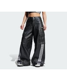 adidas | Adilenium シーズン 3 ビンテージ フェイクレザーパンツ(パンツ)