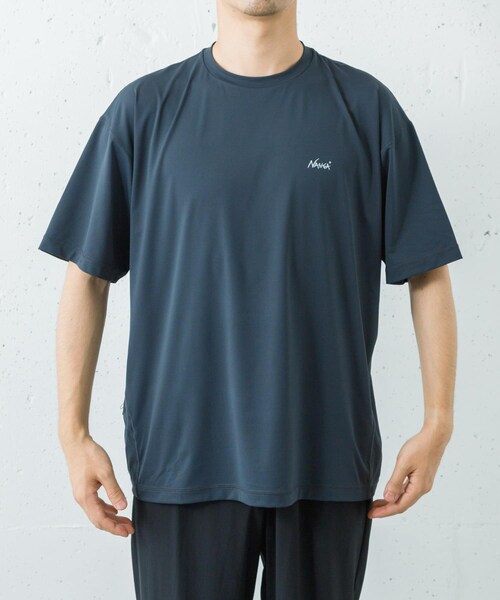 URBAN RESEARCH(アーバンリサーチ)の「『別注』NANGA×URBAN RESEARCH RASH GUARD SHORT-SLEEVE(Tシャツ/カットソー・メンズ・BLACK/CHARCOAL・M/L)」の13枚目の写真