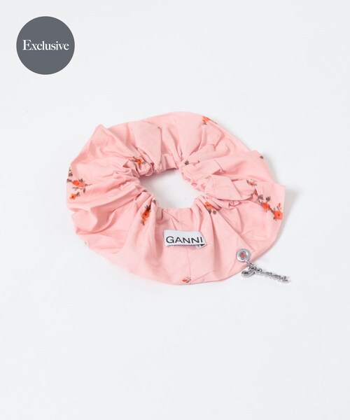 URBAN RESEARCH(アーバンリサーチ)の「GANNI EXCLUSIVE SCRUNCHIE(ヘアゴム・レディース・CAPPUCCINO/B CURACAO/S PINK・-)」の3枚目の写真