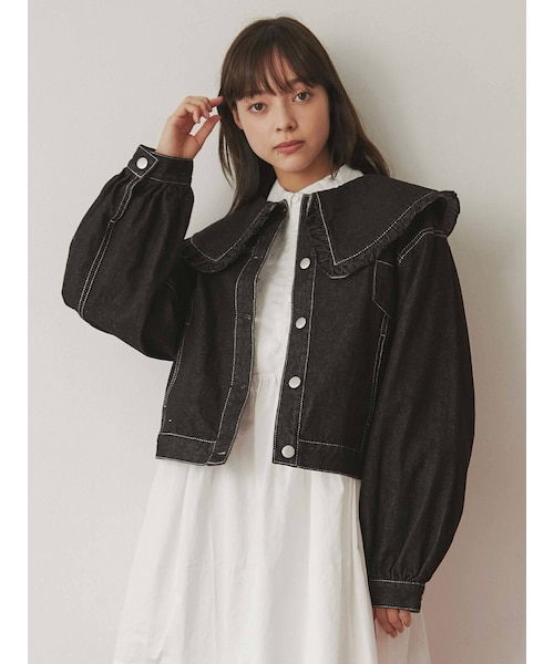 HYEON poodle coat / white 【公式通販】