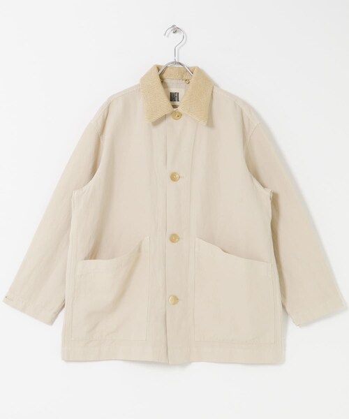 URBAN RESEARCH DOORS（アーバンリサーチドアーズ）の「unfil　GARMENTDYEINGCOVERALLS（カバーオール・レディース・stone/cobaltblue・0）」の10枚目の写真