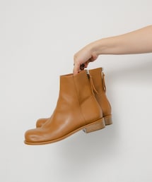 KBF | プランプトゥショートブーツ(ブーツ)