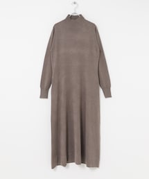 FORK&SPOON | FORK&SPOON　ハイネックフレアニットワンピース(ワンピース)