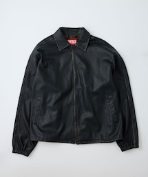 ADAM ET ROPE' | 【DIESEL】J-AKE FAKE/LTR JACKET(ブルゾン)