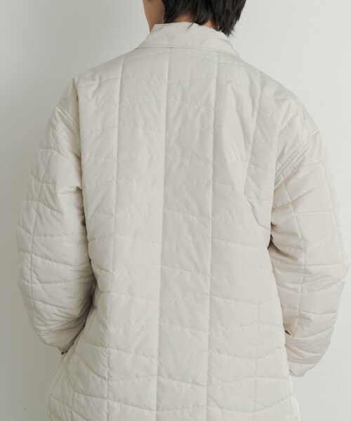 SENSE OF PLACE by URBAN RESEARCH（センスオブプレイスバイアーバンリサーチ）の「パデットキルティングコーチジャケット（その他アウター・メンズ・KHAKI/IVORY/BLACK・M/L）」の9枚目の写真