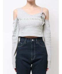 EMODA | LAYERED LOGO L/T(Tシャツ/カットソー)