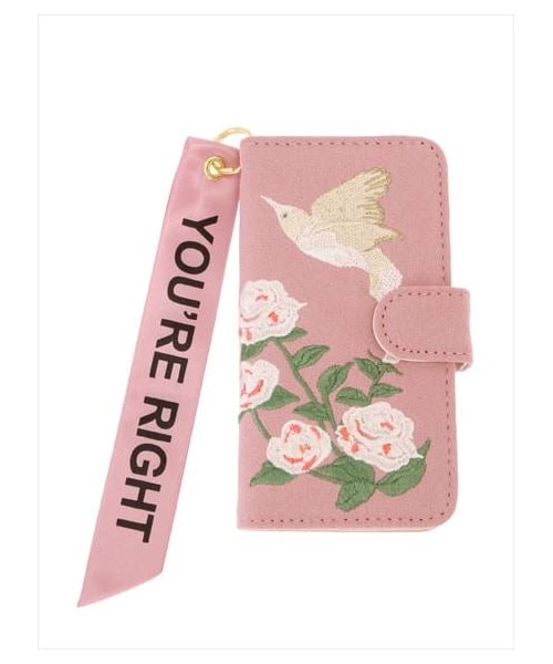 jouetie（ジュエティ）の「<<7対応>>スカガウンiPhoneケース7（スマホケース/カバー・レディース・オフホワイト/ピンク/ブラック・F）」の7枚目の写真