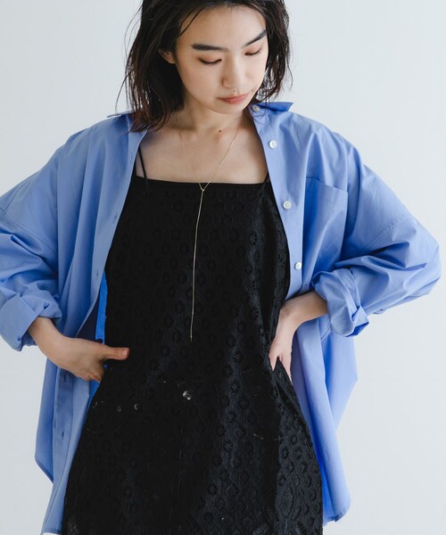 URBAN RESEARCH(アーバンリサーチ)の「インドレースベアキャミワンピース(ワンピース・レディース・OFF/BLACK・FREE)」の17枚目の写真