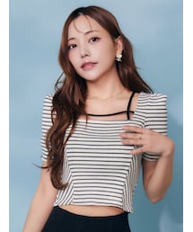 EATME | ベルテッドリボンコンパクトTOP(Tシャツ/カットソー)