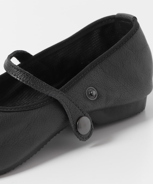 かぐれ（カグレ）の「CROWN　STRAP COURT JAZZ（バレエシューズ・レディース・BLACK・5/6/4）」の8枚目の写真