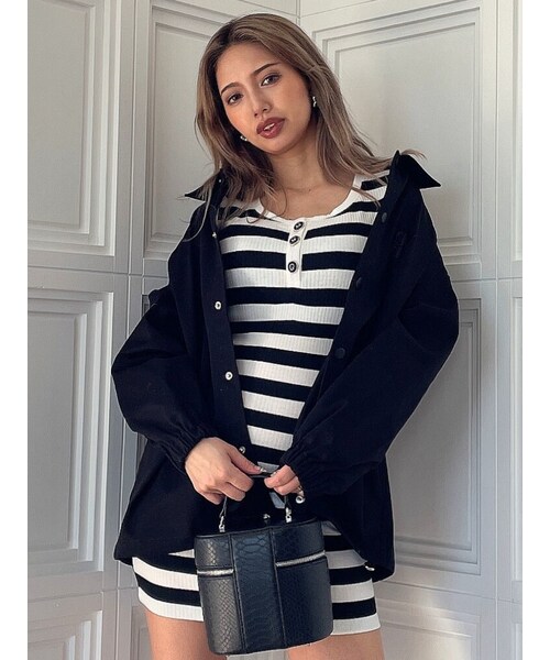 GYDA（ジェイダ）の「Square gyda ジャケット（その他アウター・レディース・ベージュ・F）」の21枚目の写真