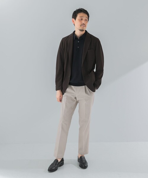 URBAN RESEARCH DOORS（アーバンリサーチドアーズ）の「LIFE STYLE TAILOR　ストレッチコットンパンツ（スラックス・メンズ・CHARCOAL/GREIGE・44/46/48/50）」の15枚目の写真