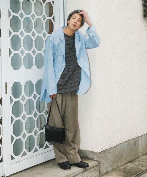 URBAN RESEARCH(アーバンリサーチ)の「『別注』CHEMISE D'ADAM×URBAN RESEARCH SHIRTS JACKET SINGLE(テーラードジャケット・メンズ・BLACK/BLUE/BROWN・38/40/42)」の20枚目の写真