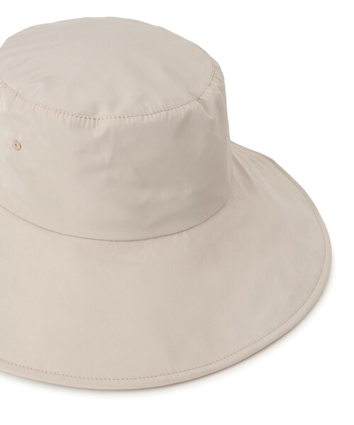 ADAM ET ROPE'（アダムエロペ）の「2WAYレイヤーハット / 撥水・UVケア・取り外し可（ハット・レディース・ブラック/ベージュ系・F）」の21枚目の写真