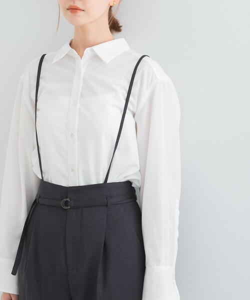 URBAN RESEARCH ROSSO（アーバンリサーチロッソ）の「マルチWAYリネンライクワイドパンツ（その他パンツ・レディース・GREEN/NUTS/CHARCOAL・36/38）」の15枚目の写真