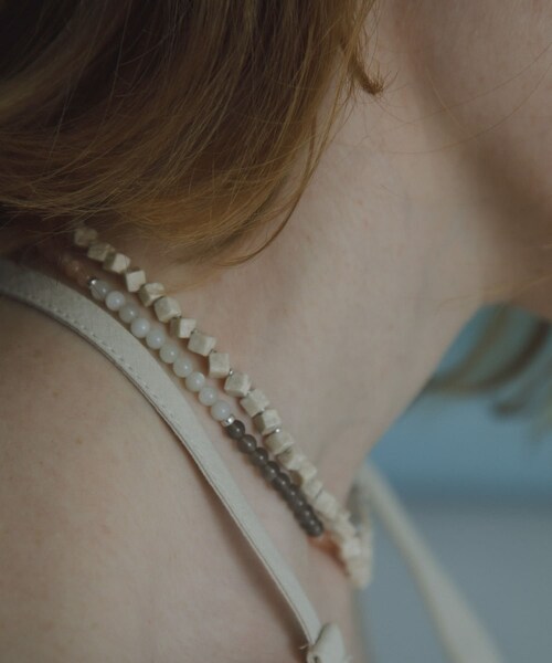 URBAN RESEARCH（アーバンリサーチ）の「decor『デコール』　Riverstone Necklace（ネックレス・レディース・NATURAL・-）」の6枚目の写真