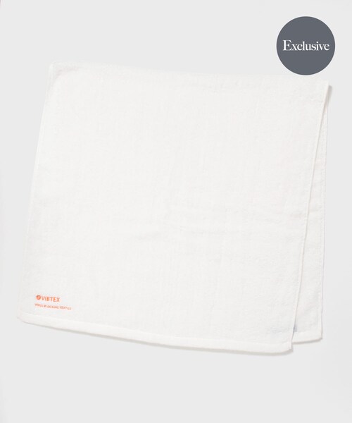 URBAN RESEARCH（アーバンリサーチ）の「『別注』VIBTEX×URBAN RESEARCH　BATHTOWEL（ネクタイ・メンズ・WHITE/NAVY・FREE）」の3枚目の写真