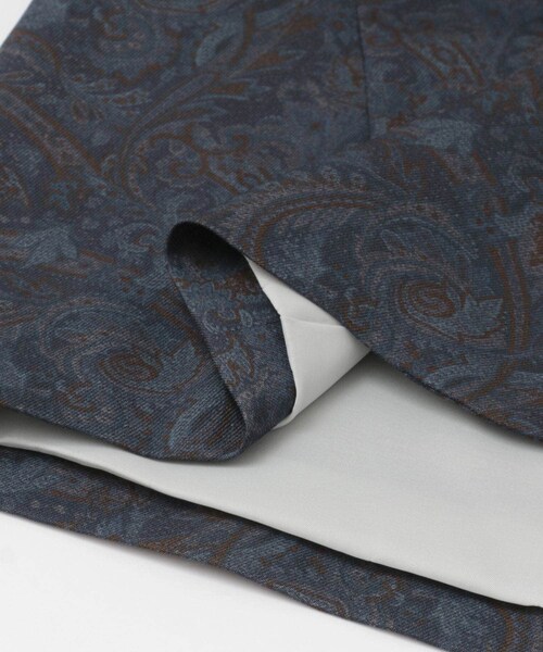URBAN RESEARCH(アーバンリサーチ)の「MEHRABIAN55 by URBAN RESEARCH ペーズリーパターンノッチドジャケット(テーラードジャケット・メンズ・OFF/BEIGE/NAVY・44/46/48)」の9枚目の写真