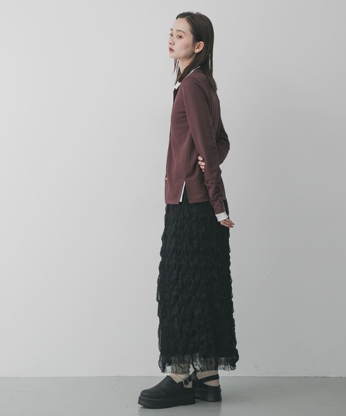 SENSE OF PLACE by URBAN RESEARCH(センスオブプレイスバイアーバンリサーチ)の「クロッグベルトサボ(その他シューズ・レディース・BLACK/Y.BEIGE・S/M/L)」の9枚目の写真